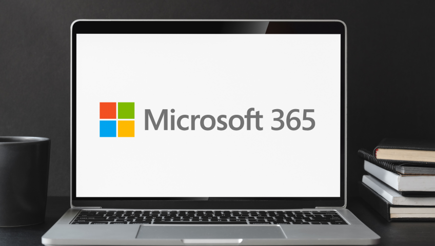 Microsoft 365 on Laptop